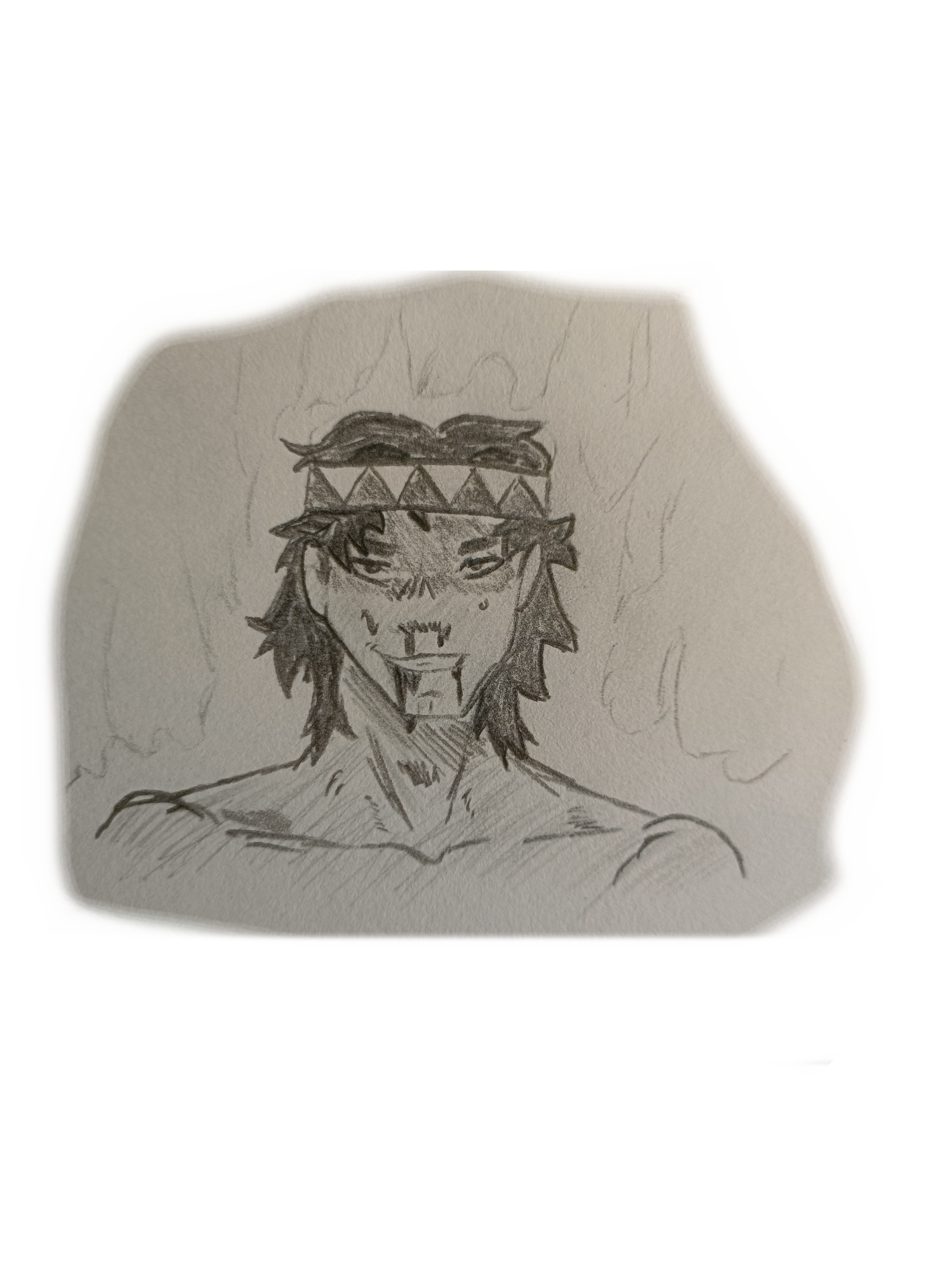 sketch of tomahawk from convict colosseum